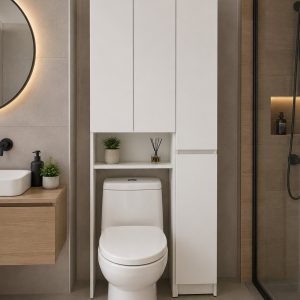 MUEBLE DE BA&Ntilde;O BOREAL BLANCO DERECHO