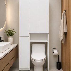 MUEBLE DE BA&Ntilde;O BOREAL BLANCO IZQUIERDO